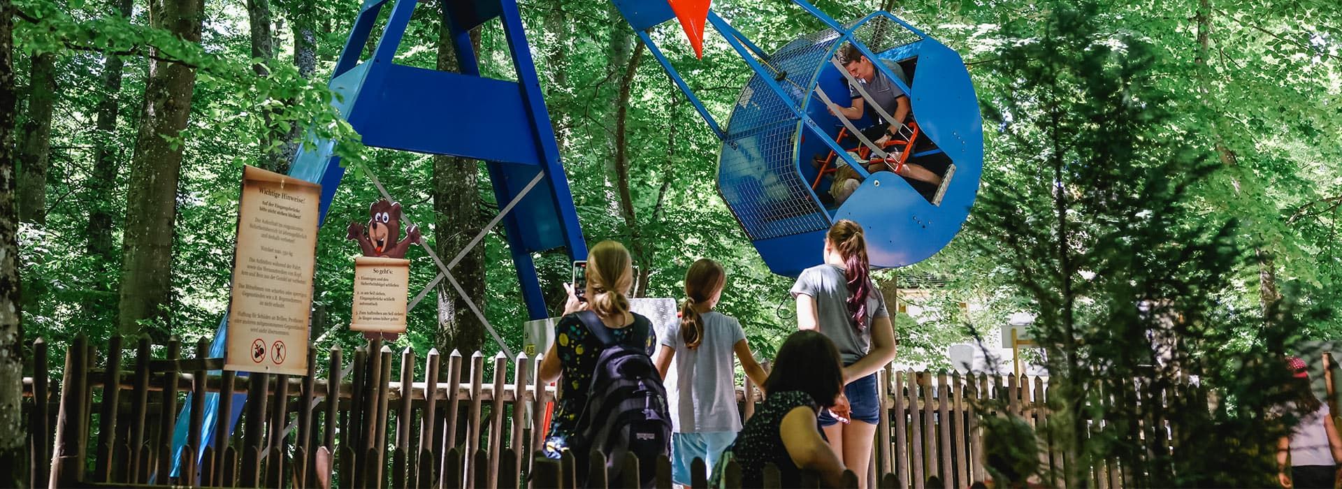 Komet Schaukel im Freizeitpark Traumland