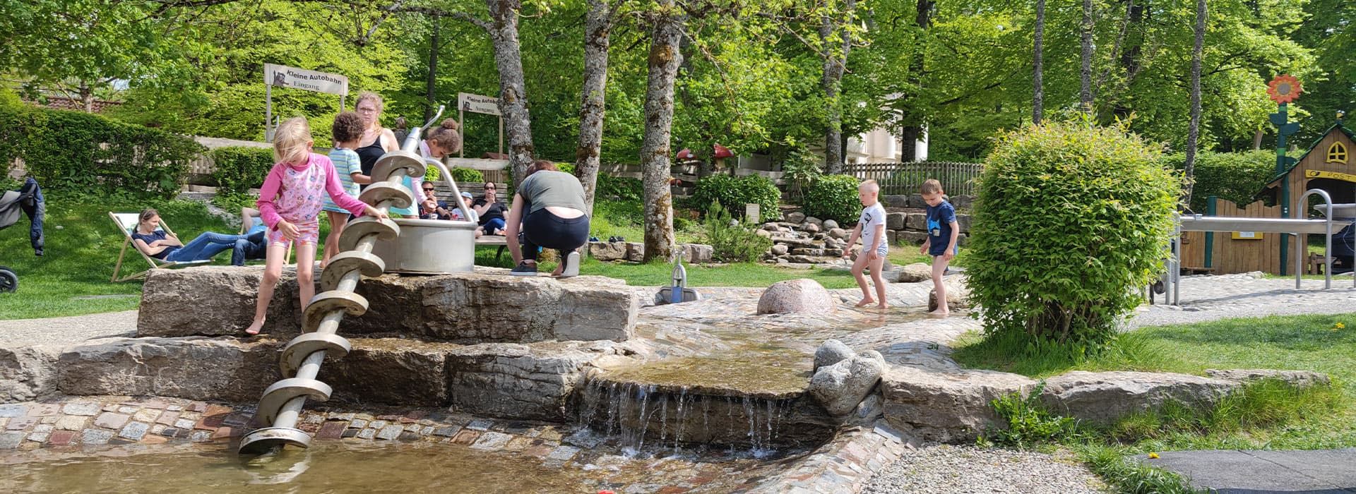 Wasserspielplatz im Traumland